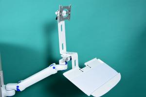 BYTEC monitor holder for anaesthesia machines, max. max. load capacity 5-9 kg, for TFT mon