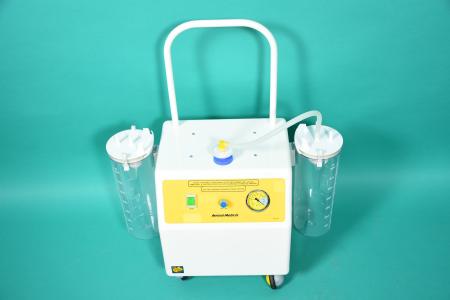 AEROSOL MEDICAL Sam 35, mobile suction pump, with 2 reusable suction vessels, 3500ml each.