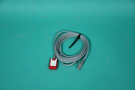 Neutral electrode cable for Valleylab and Erbe international for use with disposable adhes